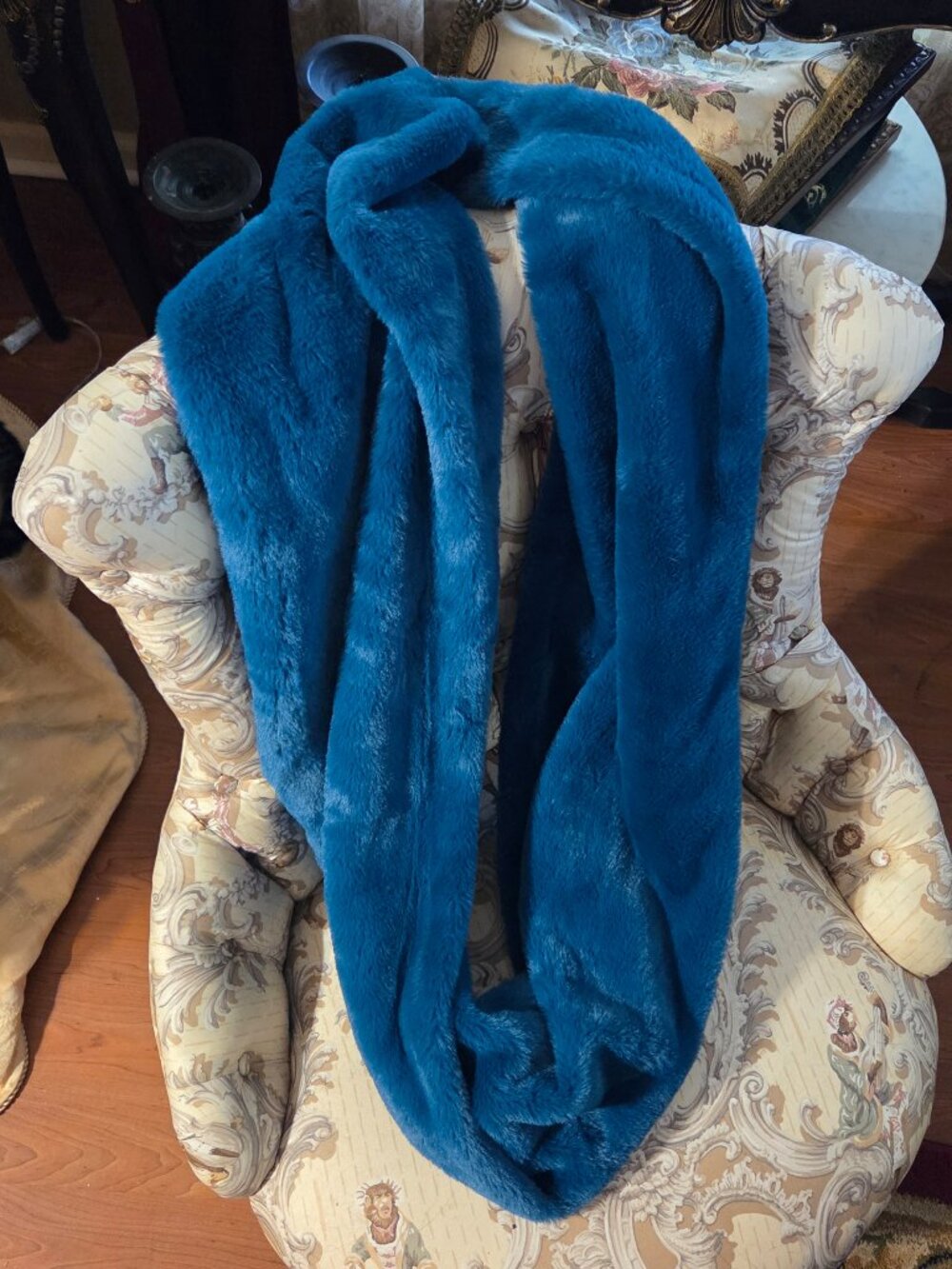 Faux Fur Infinity Scarf